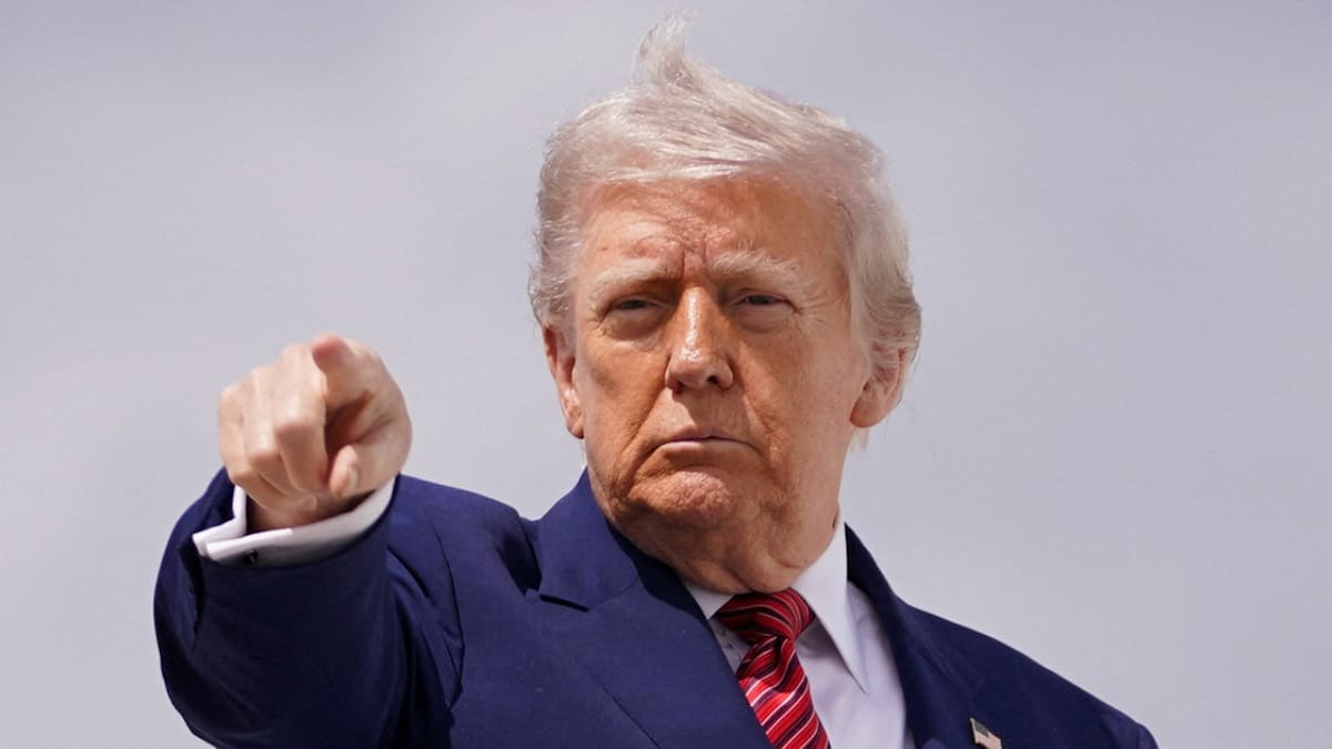 Donald Trump, presidente de Estados Unidos. Foto: Reuters (Nathan Howard)