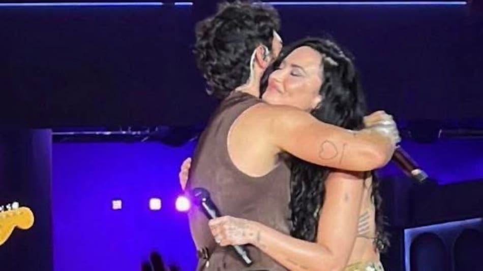 Demi Lovato y Joe Jonas.