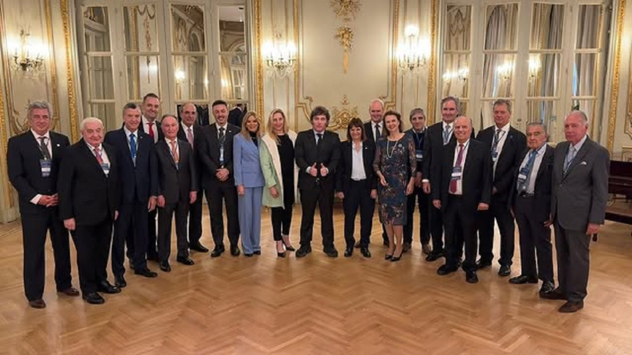 Respaldo de los empresarios al préstamo del FMI y el levantamiento del cepo. Foto: Instagram @cicypar