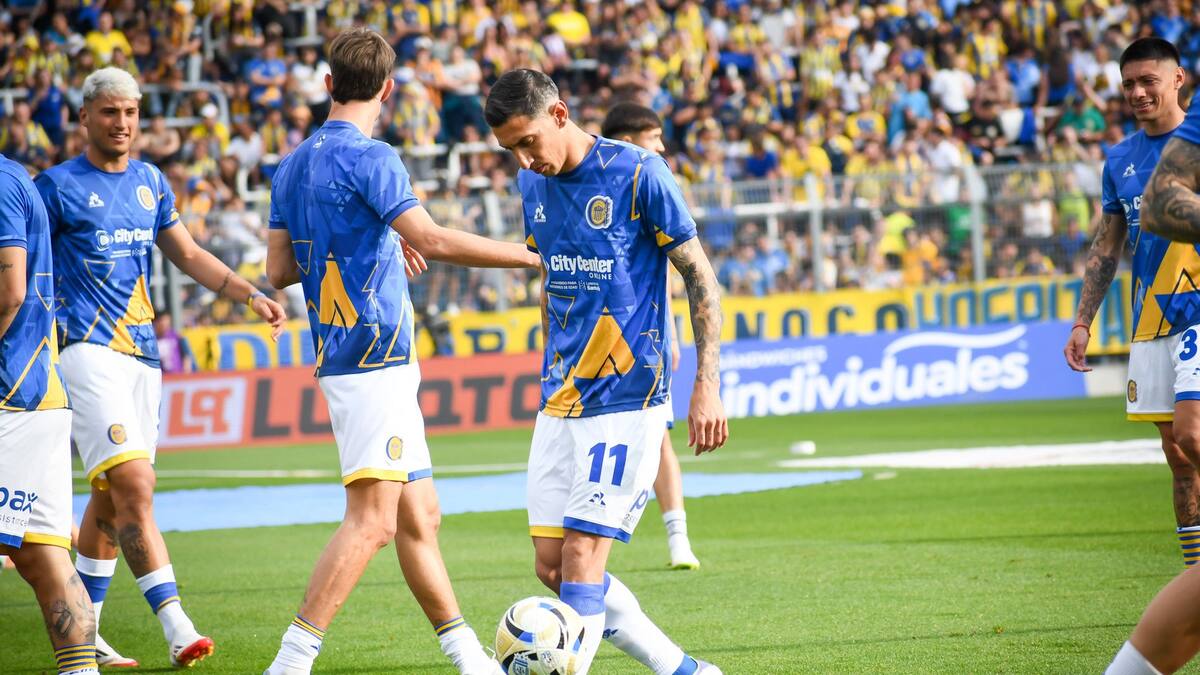 Ángel Di María en Rosario Central.