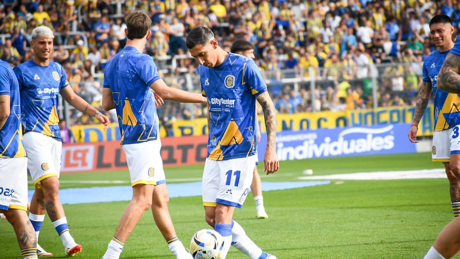 Ángel Di María en Rosario Central.