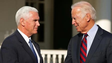 Mike Pence y Joe Biden, Estados Unidos, REUTERS