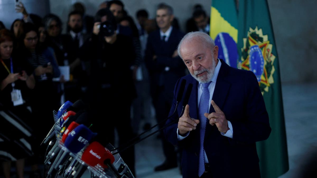 Lula da Silva, presidente de Brasil. Foto: Reuters.