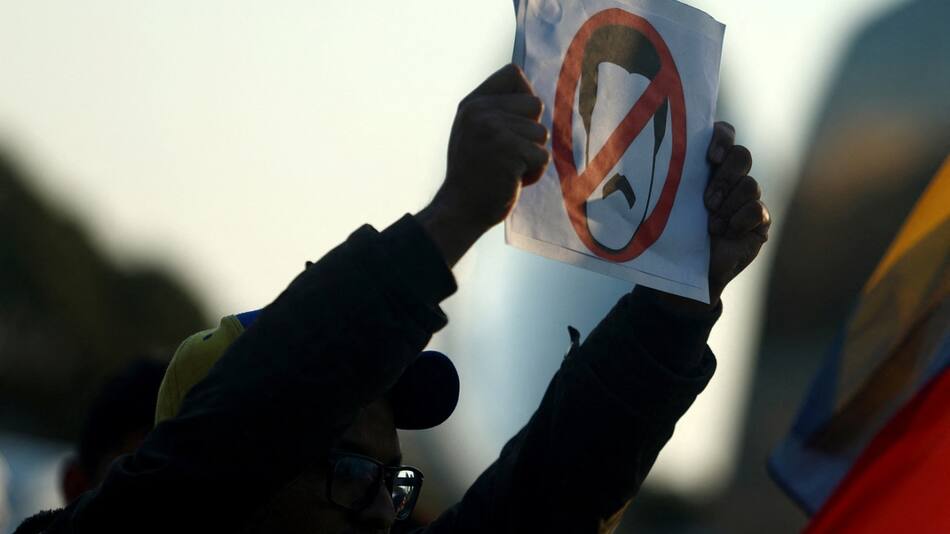 Protestas contra Nicolás Maduro en Venezuela. Foto: Reuters