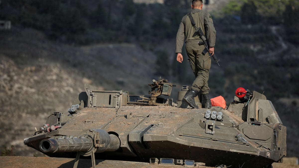 El Ejército de Israel. Foto: Reuters.