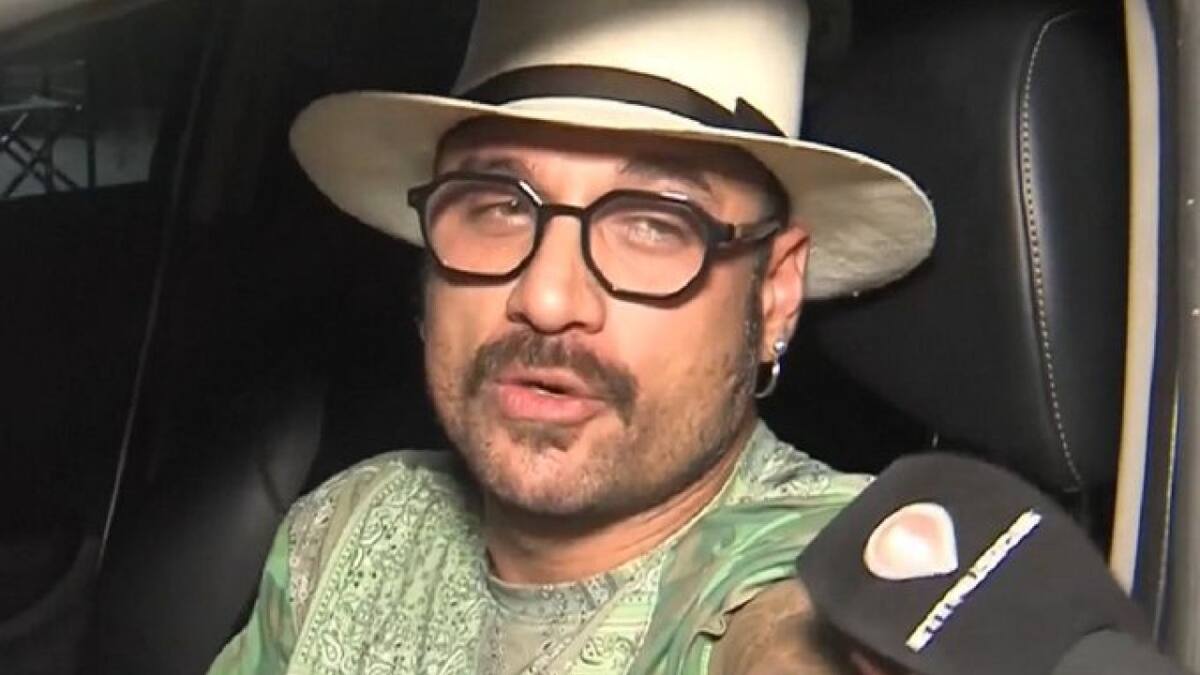 Daniel Osvaldo con Intrusos. Foto: Captura de video