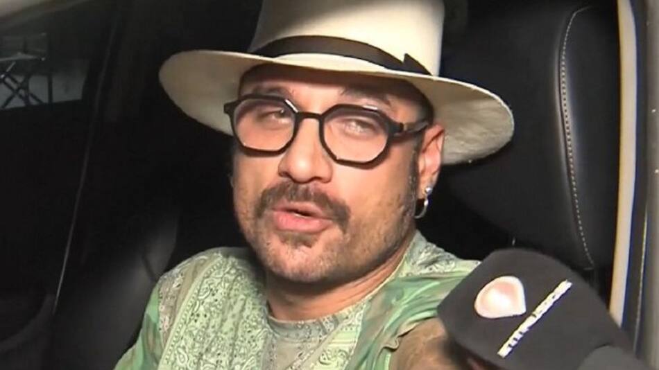 Daniel Osvaldo con Intrusos. Foto: Captura de video