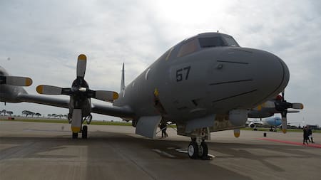 Avión Lockeed P-3C Orion.
