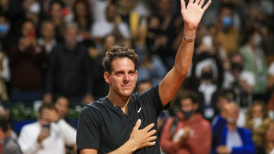 Juan Martín Del Potro. Foto: NA.