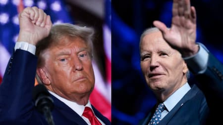 Joe Biden y Donald Trump