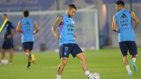 Papu Gómez, Selección Argentina. Foto: NA