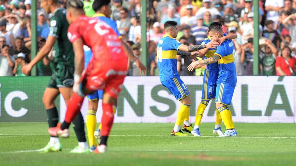 Liga Profesional de Fútbol, Sarmiento vs. Boca. Foto: Telam.