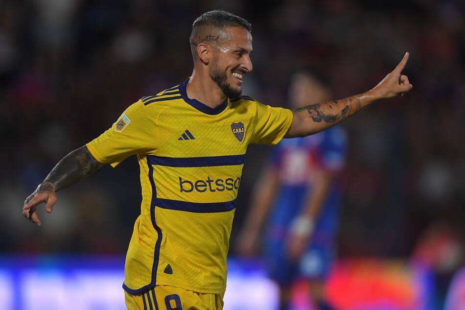 Darío Benedetto; Tigre vs Boca. Foto: Télam