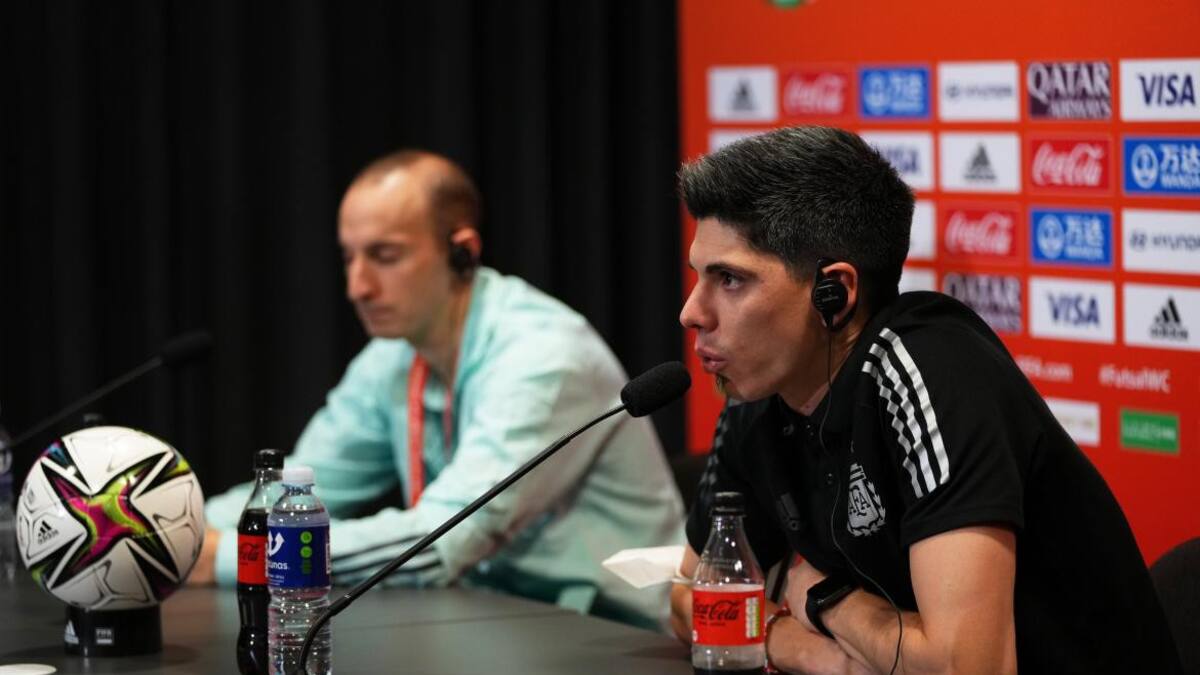 Matías Lucuix, en el Mundial de Futsal 2021