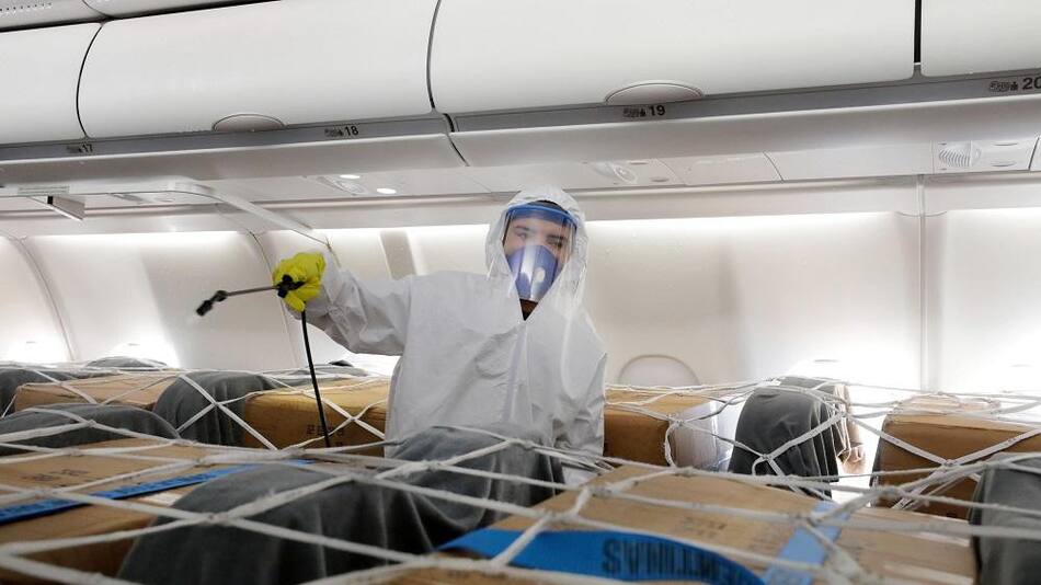 Coronavirus, Aerolíneas Argentinas, vuelo, NA