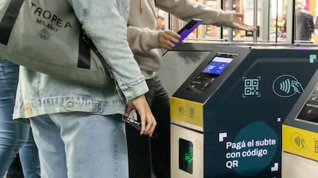 Se habilitó el pago del subte con QR. Foto: Gobierno de la Ciudad de Buenos Aires
