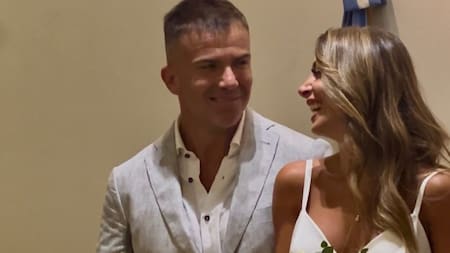 Sol Pérez y Guido Mazzoni se casaron por civil. Foto: Redes sociales.