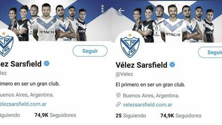 Mauro Zárate fuera del Twitter de Vélez, NA