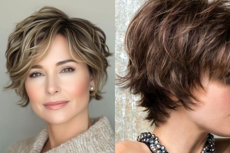 Corte de pelo en capas. Fotos: Pinterest.