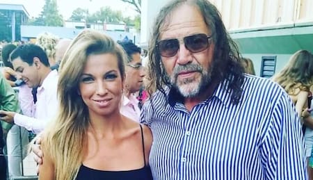 Verónica Macías Brancamonte y Cacho Garay. Foto Cacho Garay Facebook.