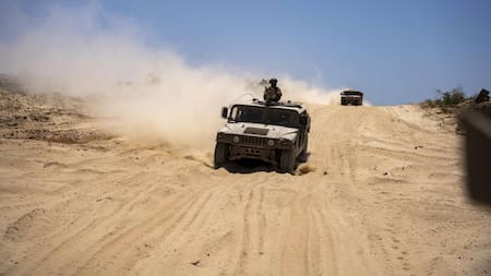 Ejército israelí en Gaza. Foto: EFE.