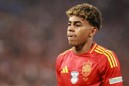 Lamine Yamal. Foto: EFE.