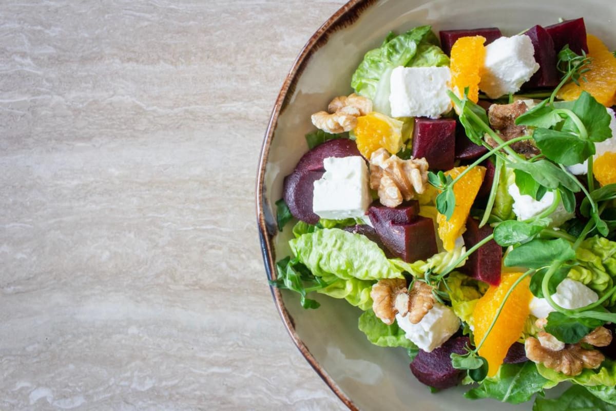 Ensalada. Foto: Unplash.