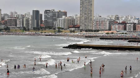 Mar del Plata. Foto: NA/Jose Scalzo.