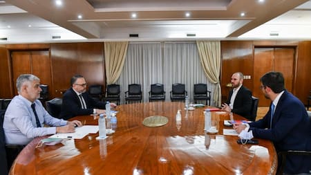 Reunión entre Martín Guzmán y Matías Kulfas, AGENCIA NA