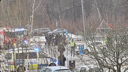 Tiroteo en Suecia. Foto: X/@NoticieroSLV.