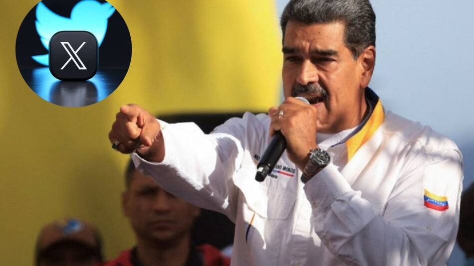 Nicolás Maduro ordenó bloquear la red social X en Venezuela. Foto: Reuters