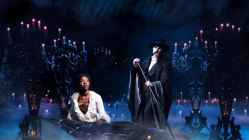 Fantasma de la Ópera en Broadway. Foto: Prensa.