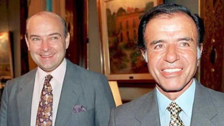 Domingo Cavallo y Carlos Menem