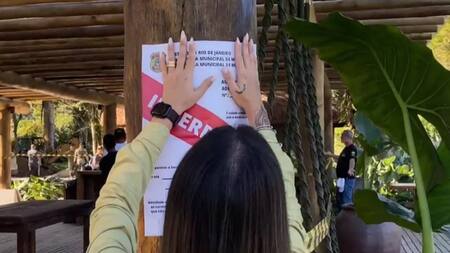 Clausura de Neymar de la casa. Foto: g1