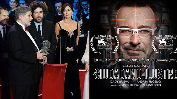 "El ciudadano ilustre" ganó el premio Goya al mejor film latinoamericano