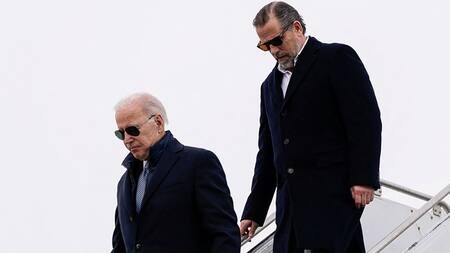 Joe Biden y Hunter Biden, EEUU. Foto: Reuters