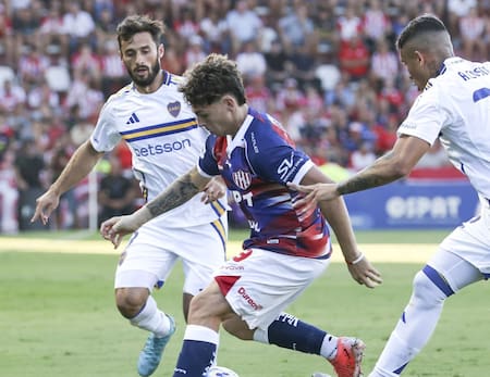 Liga Profesional de Fútbol, Unión vs. Boca. Foto: NA.