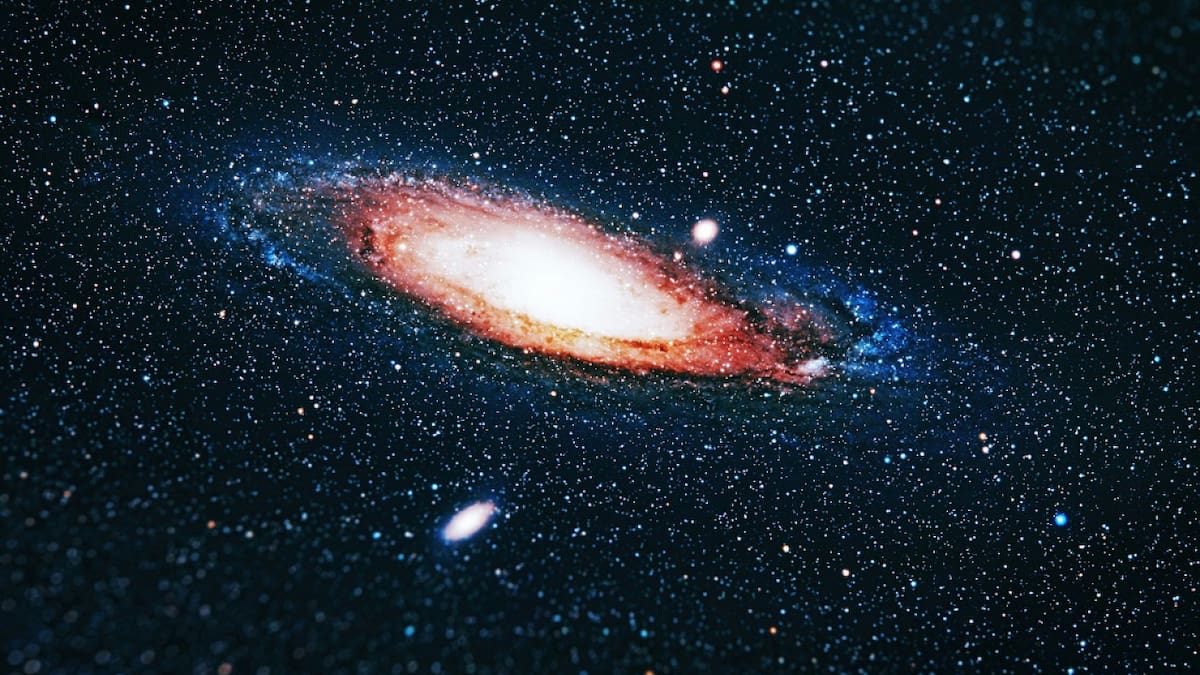 Galaxia. Foto: Unsplash.