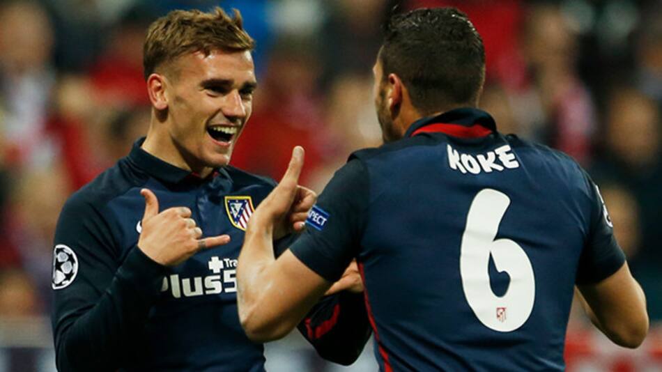 Festejo del Atlético de Madrid (Reuters)