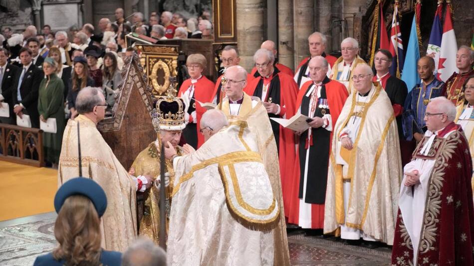 Coronación del Rey Carlos III en Gran Bretaña. Foto: REUTERS.