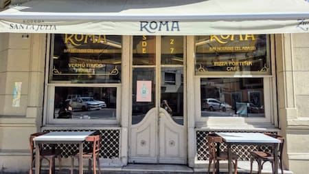Bar Roma. Fuente: Instagram @romadelabasto
