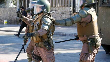 Carabineros de Chile. Foto: Reuters