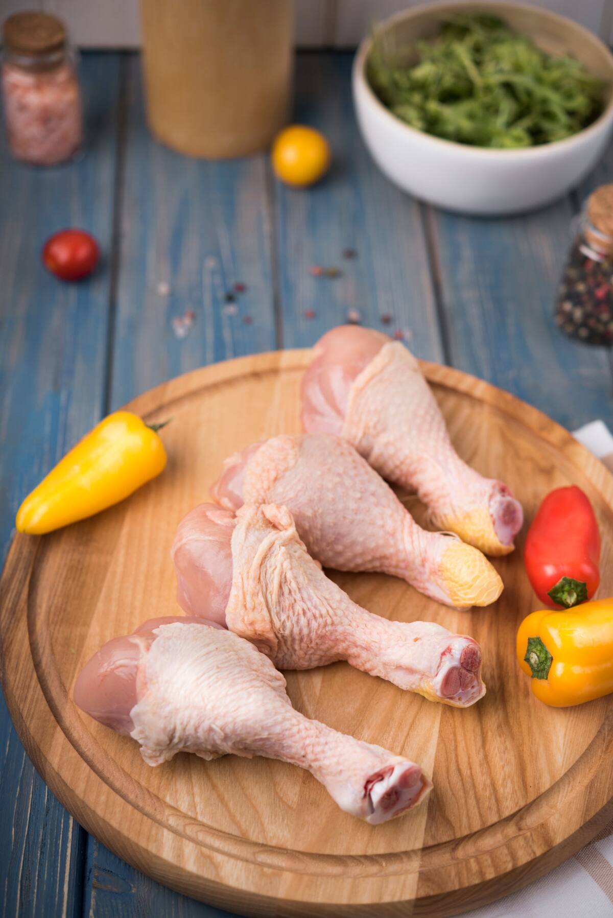 Patas de pollo. Fuente: Freepik