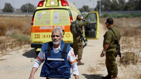 Ataque mortal contra el cruce de Kerem Shalom. Foto: Reuters