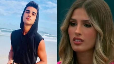 Julieta de Gran Hermano y su ex. Foto: NA