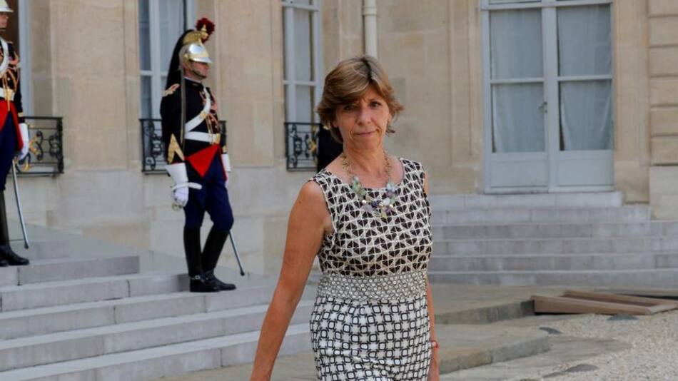 Catherine Colonna, canciller de Francia. Foto: REUTERS.