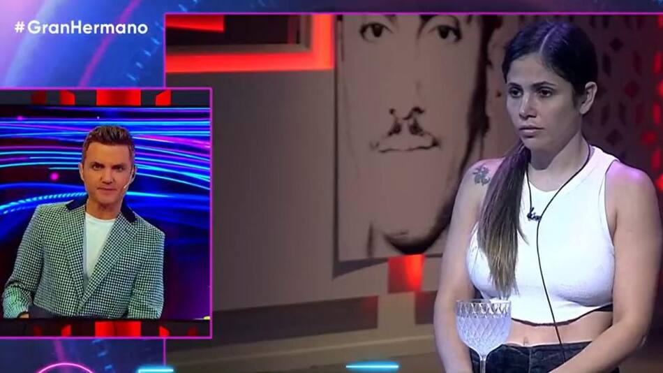 Romina Uhrig; Gran Hermano. Foto: captura de video.