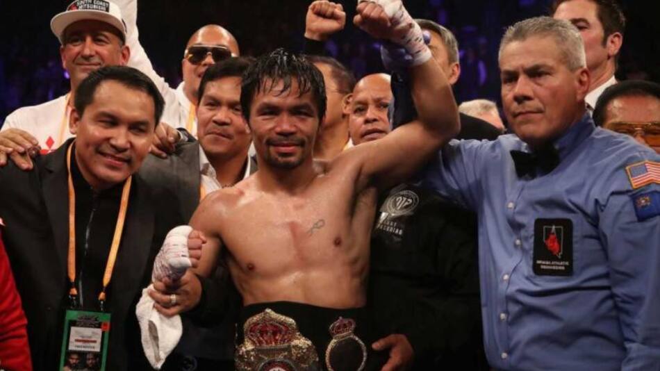 El boxeador Manny Pacquiao, NA