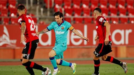 Lionel Messi, Barcelona vs Mallorca, REUTERS