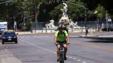 Clima soleado, Buenos Aires. Foto: NA